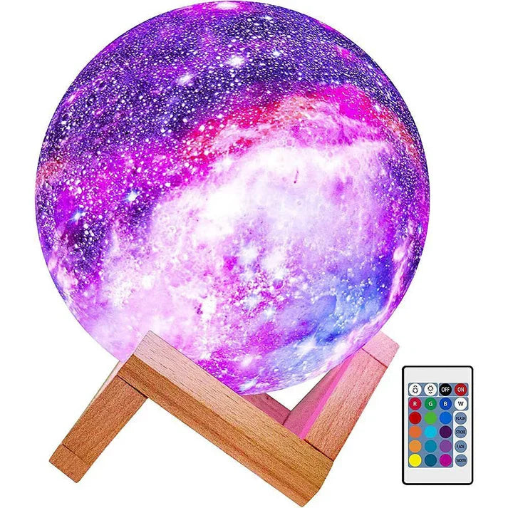 Galaxy Moon Lamp