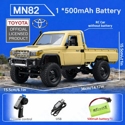 1:12 Retro LC79 4WD RC Truck with LED Lights