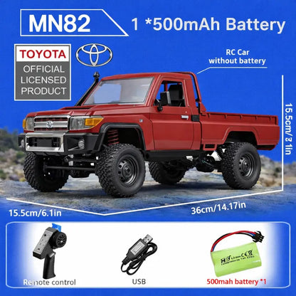 1:12 Retro LC79 4WD RC Truck with LED Lights