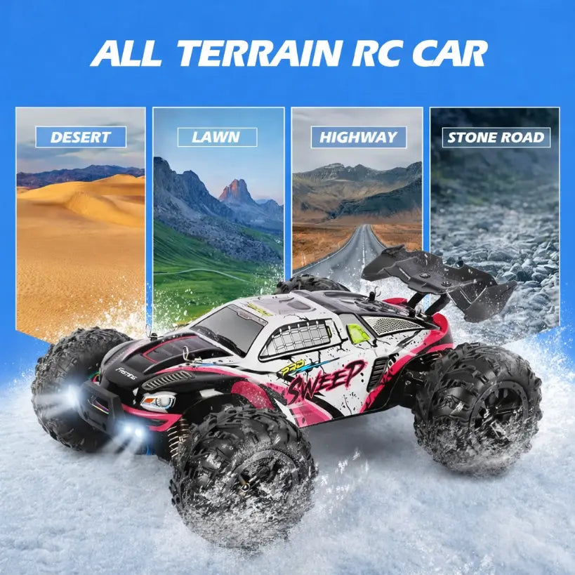 1:16 4WD RC Off-Road Buggy 50 or 80KMH High-Speed 4x4 Truck