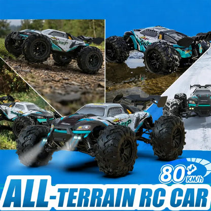 1:16 4WD RC Off-Road Buggy 50 or 80KMH High-Speed 4x4 Truck