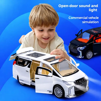 1:32 Children's Inertia Pull-back Car Toy with Lighting Sound