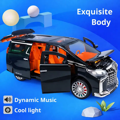 1:32 Children's Inertia Pull-back Car Toy with Lighting Sound