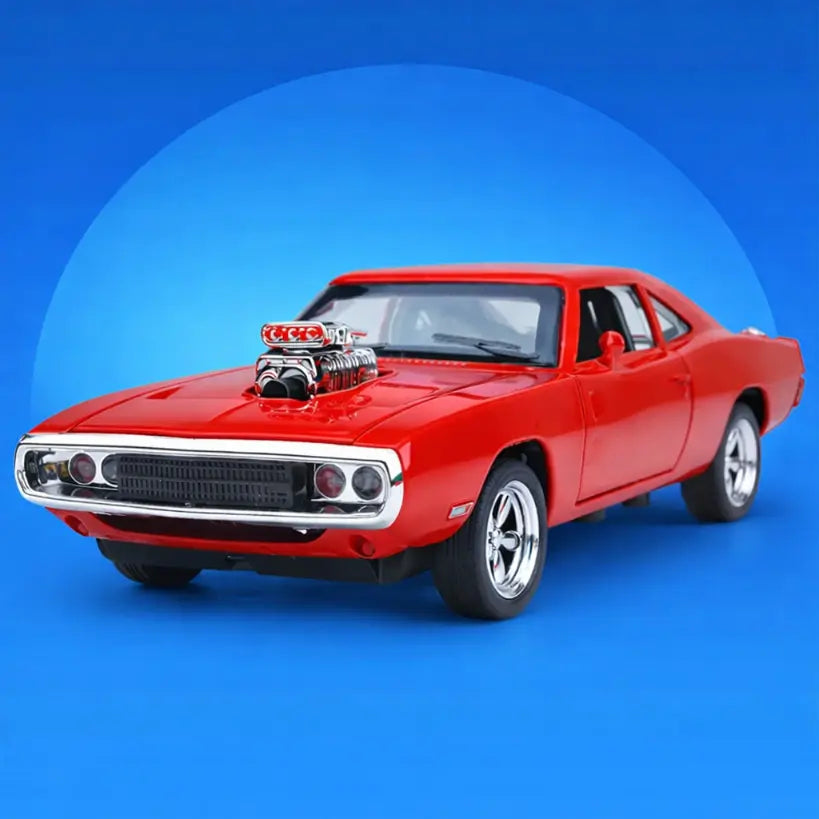 1/32 Scale Charger Metal Car Simulation Toys With Pull Back Car