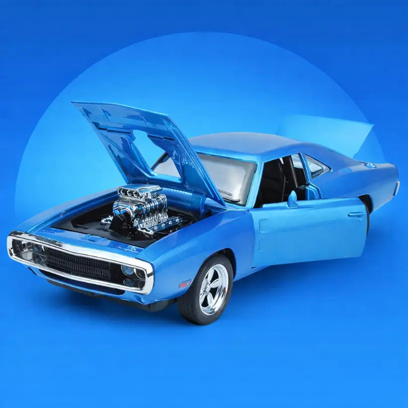 1/32 Scale Charger Metal Car Simulation Toys With Pull Back Car