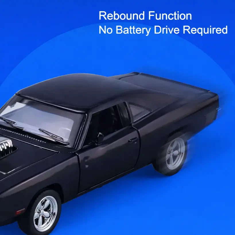 1/32 Scale Charger Metal Car Simulation Toys With Pull Back Car