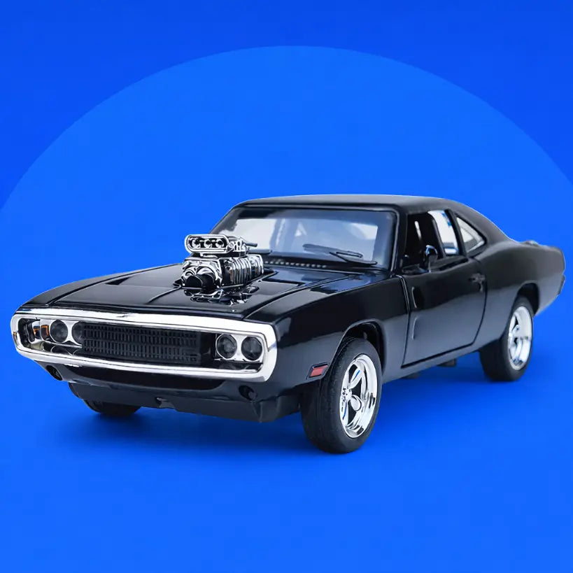 1/32 Scale Charger Metal Car Simulation Toys With Pull Back Car