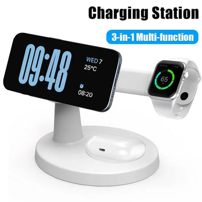 3 in 1 Magnetic Pro Fast Wireless Charger Stand