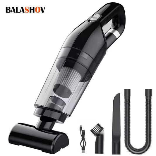 LEIBOO 10000PA Car Vacuum Cleaner Mini Portable Wireless Hand Held Cleaner for Home Appliance Powerful Cleaning Machine