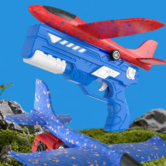 Ejection Foam Airplane Gun Toy