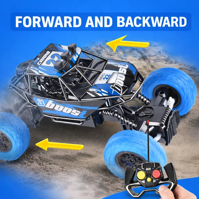 Kids Remote Control Off-Road Car with Colorful LED Lights