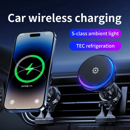 Magnetic Car Wireless Charger Holder Stand