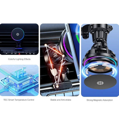 Magnetic Car Wireless Charger Holder Stand
