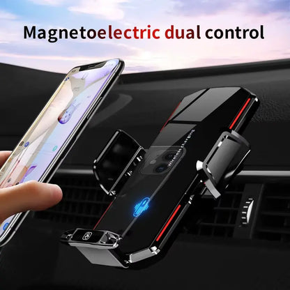 Magnetic Wireless Fast Charger Infrared Induction Car Phone Holder