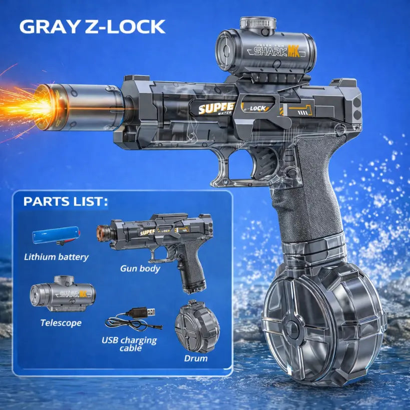 Portable Electric Water Gun for Kids