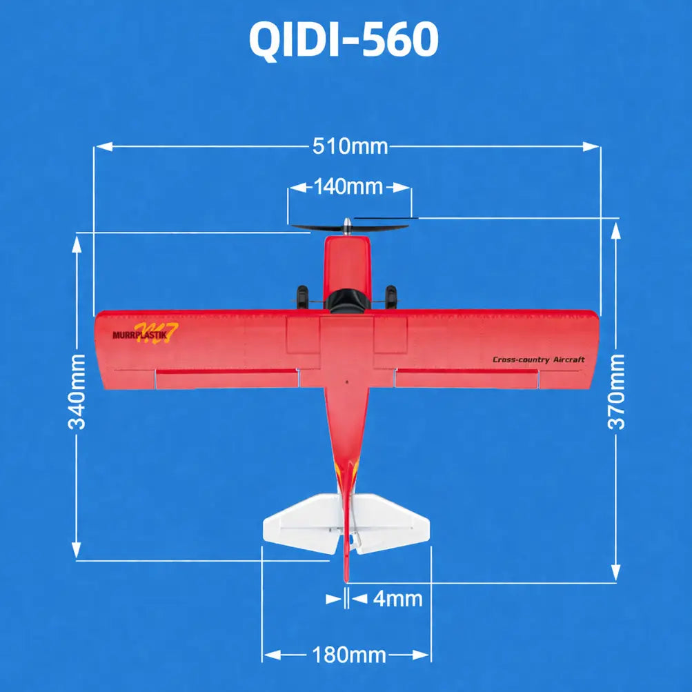 QIDI560 Remote Control Aircraft