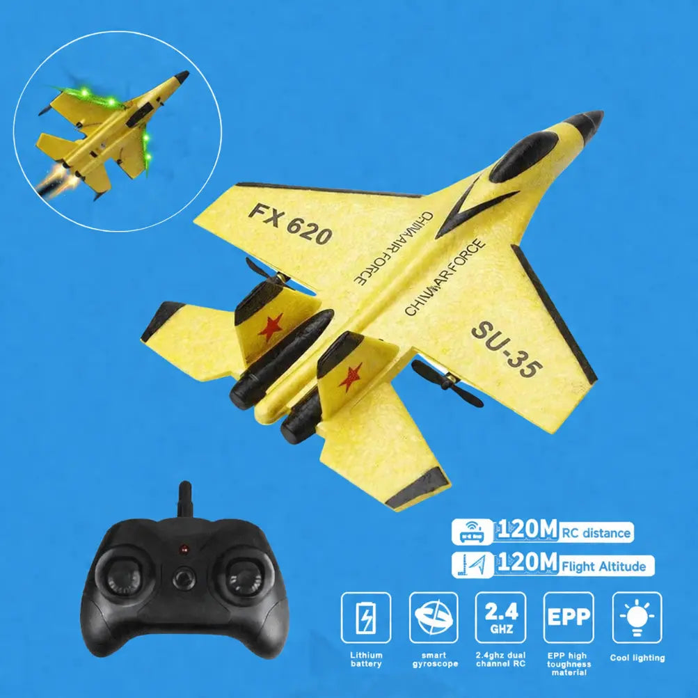 RC Aircraft 2.4G Remote Control Fighter Plane