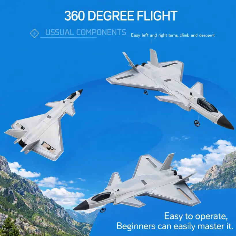 RC Aircraft 2.4G Remote Control Fighter Plane