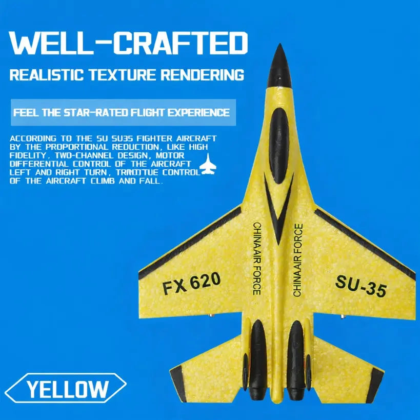 RC Aircraft 2.4G Remote Control Fighter Plane