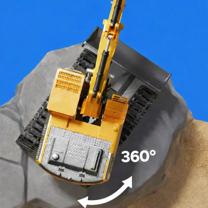 Alloy RC Excavator with Lights & Sound