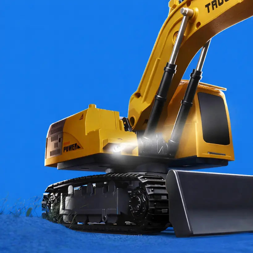 Alloy RC Excavator with Lights & Sound