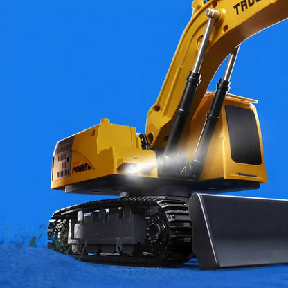 Alloy RC Excavator with Lights & Sound