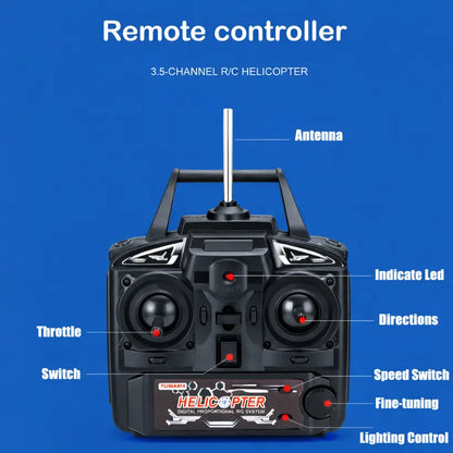 RC Helicopter with Remote Control for Kids