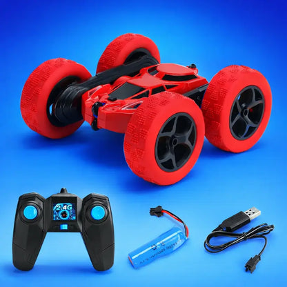 Rc Stunt Car Kids Double Sided Flip Remote Control