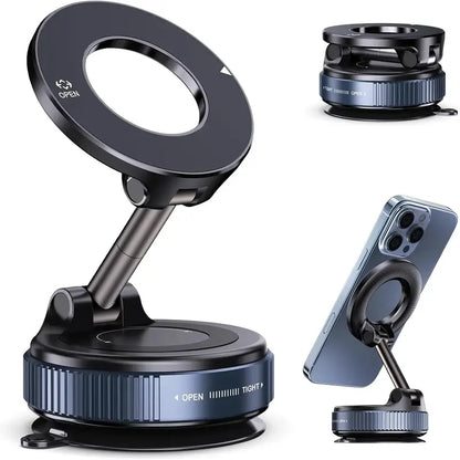 Vacuum Suction Magnetic Phone Holder