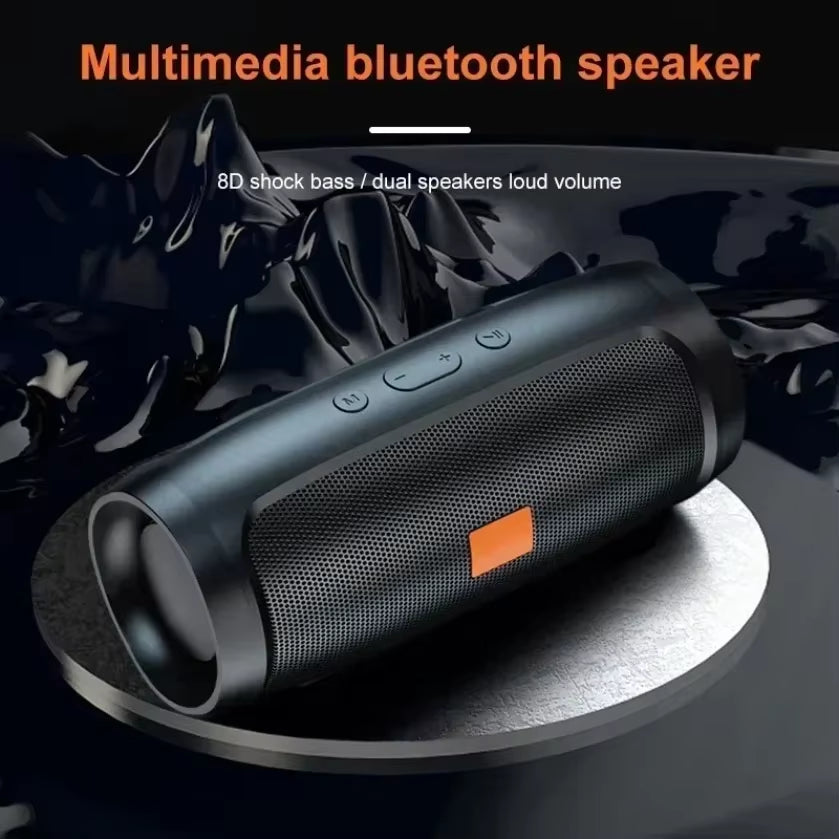 Dual Speaker Bluetooth Speaker Stereo Outdoor Tfusb Playback Fm Voice Broadcasting Portable Subwoofer 50 Wireless Speaker