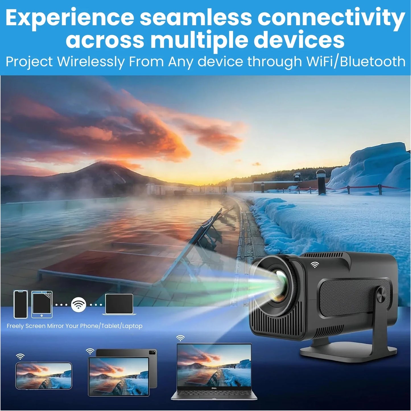 Full HD Mini Portable Projector