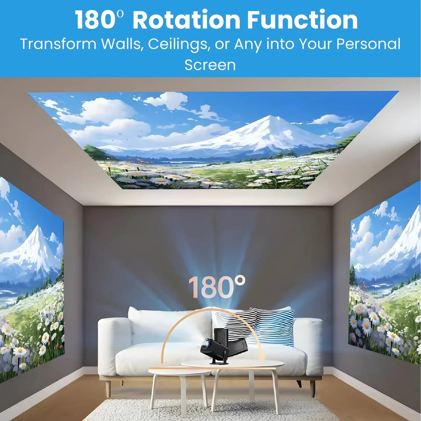 Full HD Mini Portable Projector