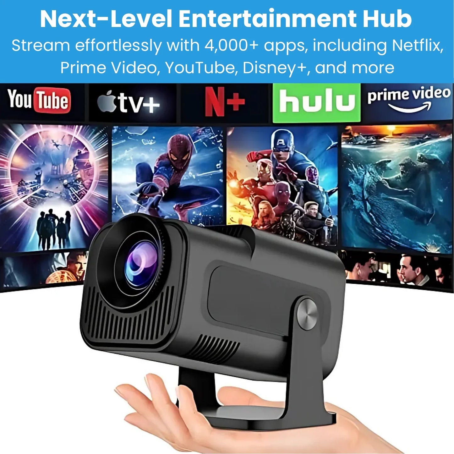 Full HD Mini Portable Projector